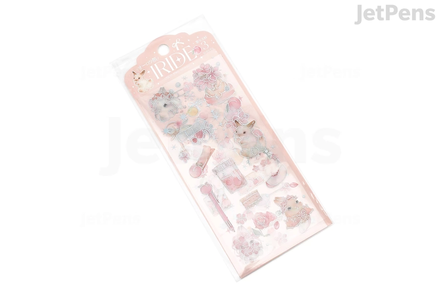 BGM Iride Stickers - Rabbit - 3 Sheets