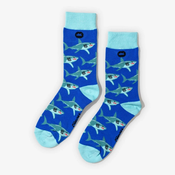 BAMBOO SOCKS | SHARK | Aquatic Socks | Sea Socks | Wildlife Socks | Animal Socks | Fish Socks | Vegan Socks | Sustainable Socks | Novelty