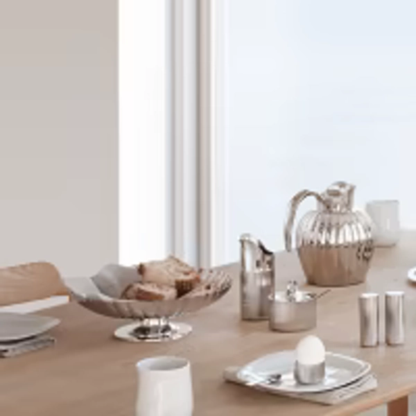 BERNADOTTE Sugar Bowl incl. Spoon - Design Inspired by Sigvard Bernadotte