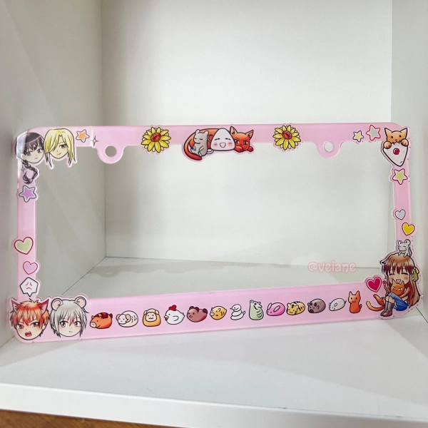 Fruits Basket / Furuba anime cute kawaii USA fit license plate frame