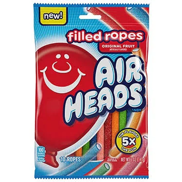 Airheads Filled Ropes Candy Fruit