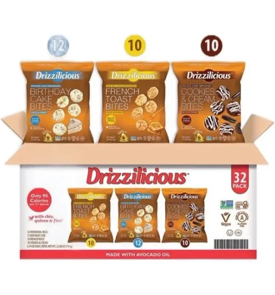Drizzilicious Mini Rice Cakes Variety Pack