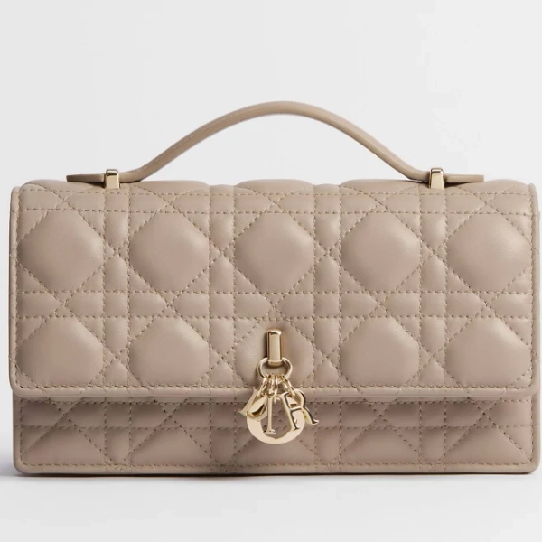 Dior My Dior Mini Bag in Cannage Lambskin