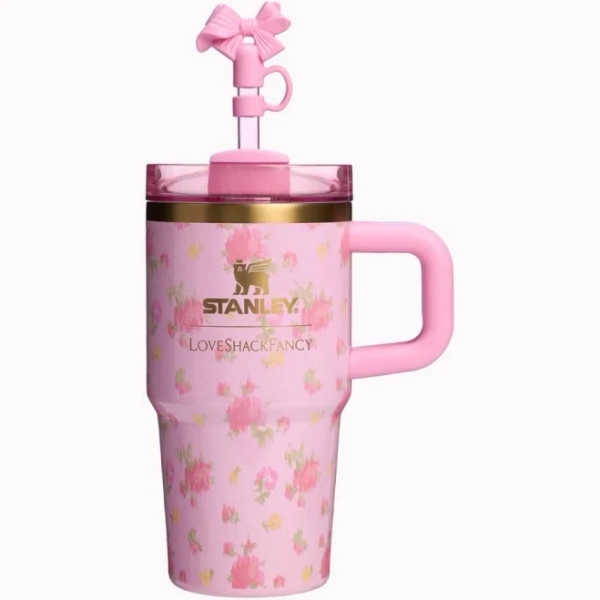 STANLEY x Love Shack Fancy LE Tumbler 20oz Ibiza Sunset Pink