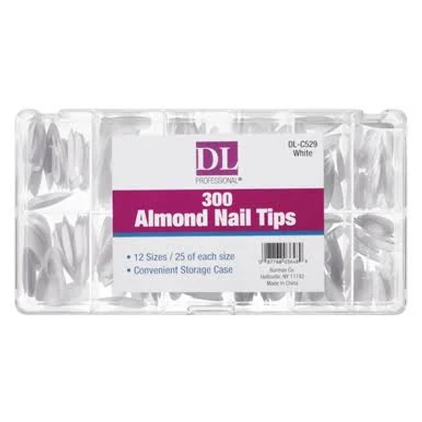DL Pro Almond Nail Tips