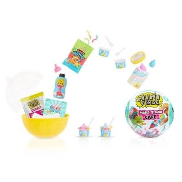 MGA's Miniverse Make It Mini Cafe Series 5 Collectible DIY Mini Food Craft Kit