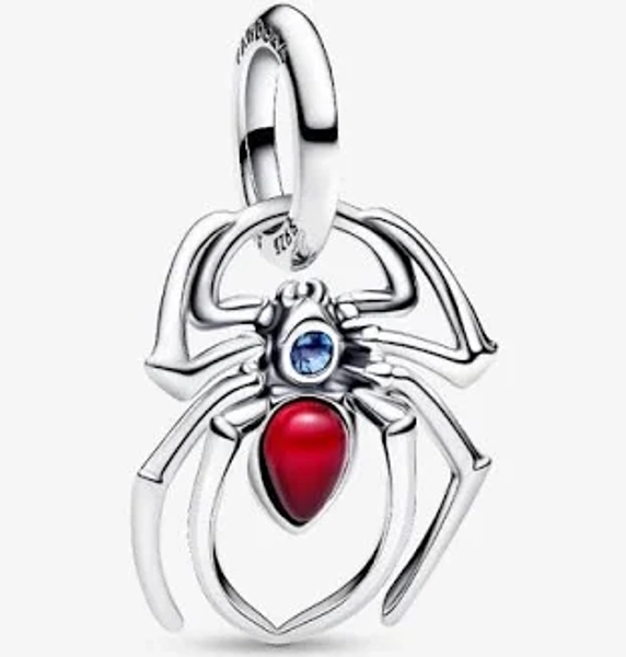 Man Pandora Silver Marvel Spiderman Dangle Charm