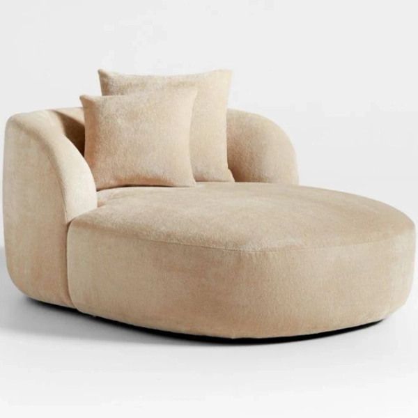 crate & barrel Sogno Chaise Lounge