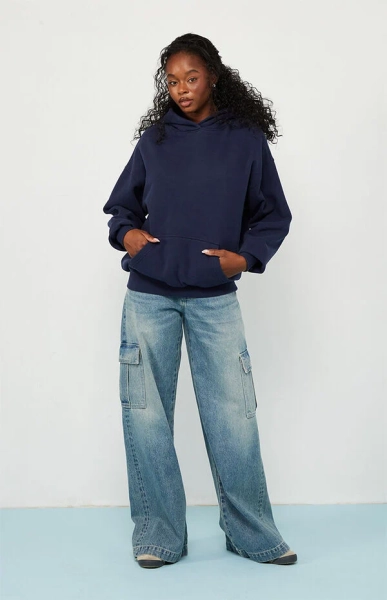 Core Washed Pullover Hoodie