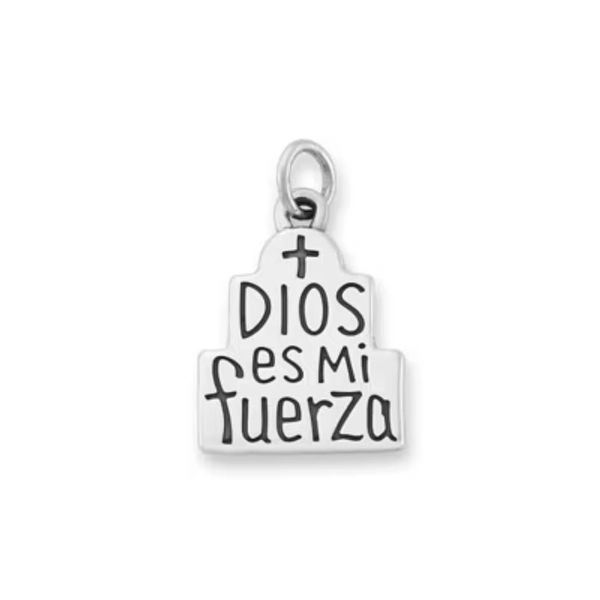 Dios es Mi Fuerza Charm