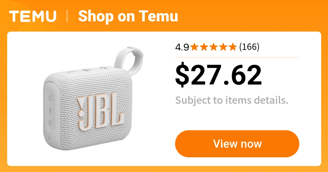 refurbished     bluetooth speaker | temu Temu