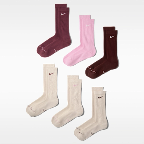 Nike Everyday Elevated Crew Socks (6 Pairs)