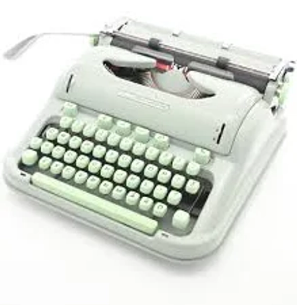 Hermes 3000 Typewriter - New platen & Cubic or Senatorial typeface