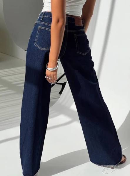Princess Polly Darla Low Rise Straight Leg Jeans
