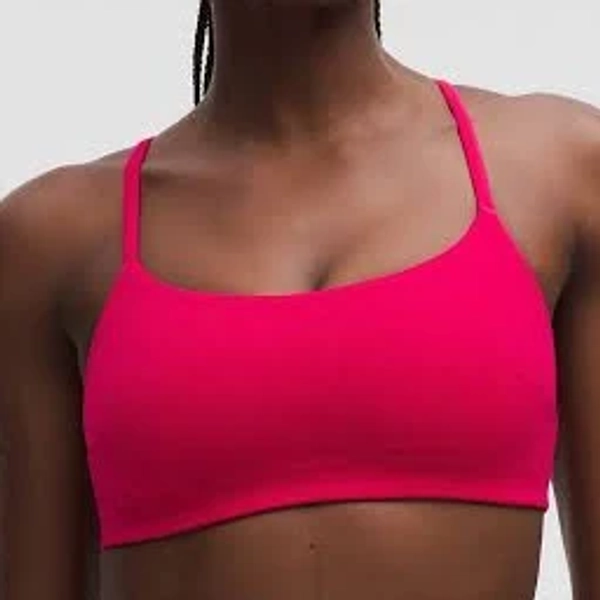 Lululemon Women's Wunder Train Strappy Racer Bra with Light Support