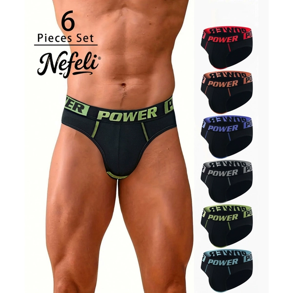6pcs Calzoncillos para Hombre - Boxers de Cintura Baja y Elásticos con Cinturilla Codificada por Colores (Verde//Rojo/Azul/Blanco) - Calzoncillos Transpirables Multicolor para Gimnasio, Uso Diario y Citas - Ajuste  y Paquete de Descuento por Cantidad