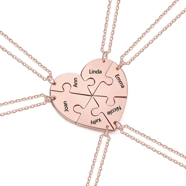 Matching Necklaces for Friends 2-7 Pieces - FARUZO