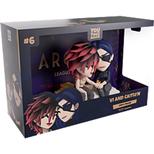 Arcane: League of Legends - Vi and Caitlyn 4.5" Vinyl Figure Diorama