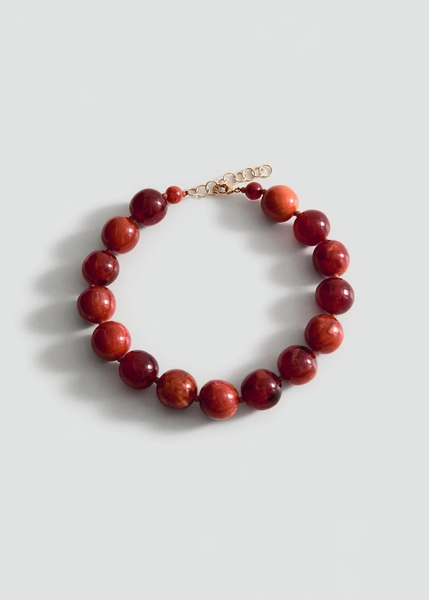 Maxi ball necklace - Women | MANGO USA
