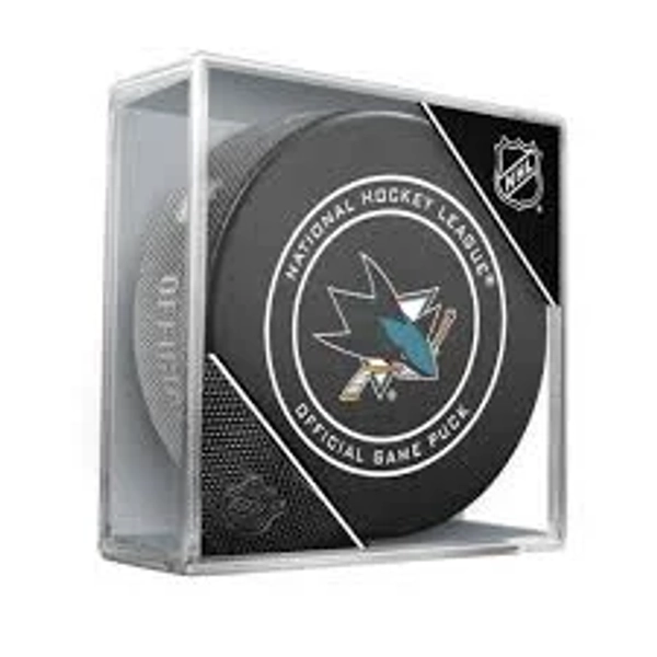 San Jose Sharks Official NHL Hockey Puck