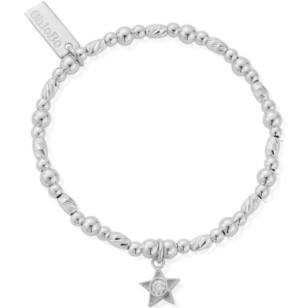 ChloBo Children's April Birthstone Bracelet