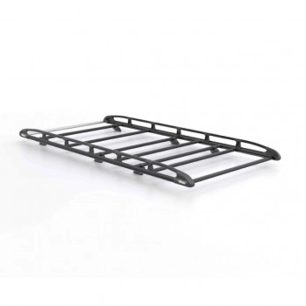 Rhino KammRack Black Aluminium Roof Rack - Volkswagen Crafter 2017 Onwards LWB High Roof