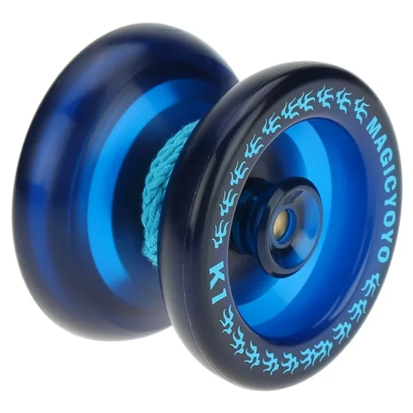Magic Yoyo Professional Dual Purpose Pro Yoyo K1 Spin ABS Yoyo 8 Ball KK Bearing with String Responsive Yoyos for Beginner