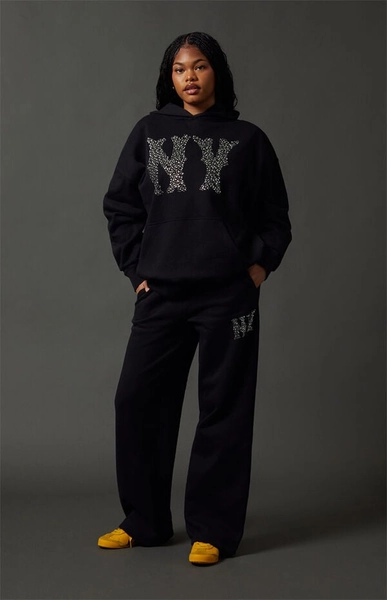 NY Rhinestone Hoodie