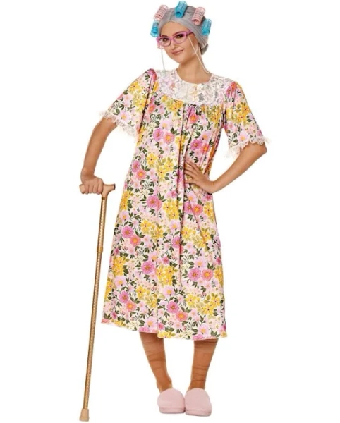 Spirit Halloween Grandma Costume Kit