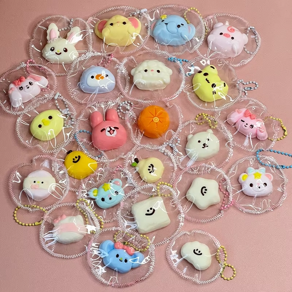 Squishy Toy Stress Relief Fidget Toy Silicone Sticky Animal Mini Eco-Friendly 5 to 7 Years Food Grade Silicone M01
