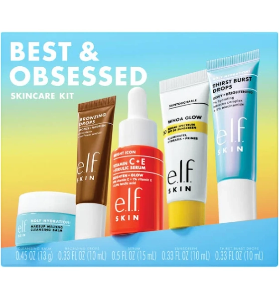 e.l.f. Skin Best & Obsessed Skincare Kit