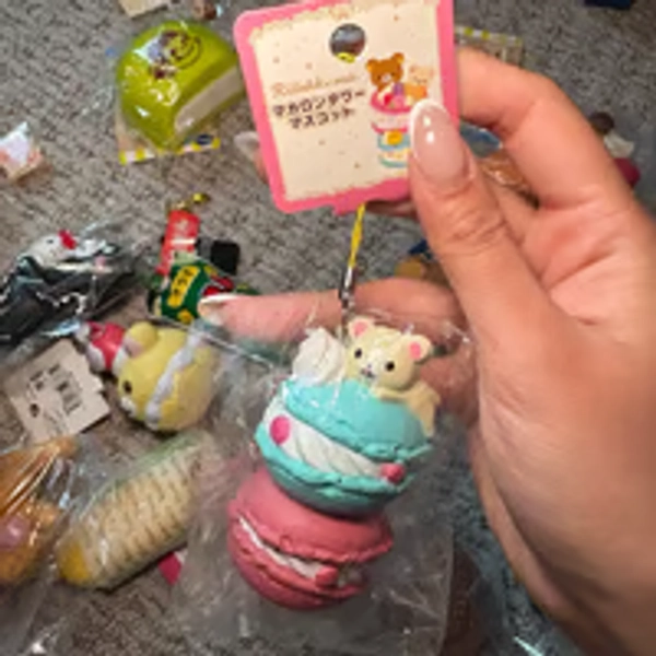 RARE Korilakkuma Macaron Squishy