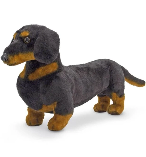 Melissa & Doug Giant Dachshund Lifelike Stuffed Animal Dog