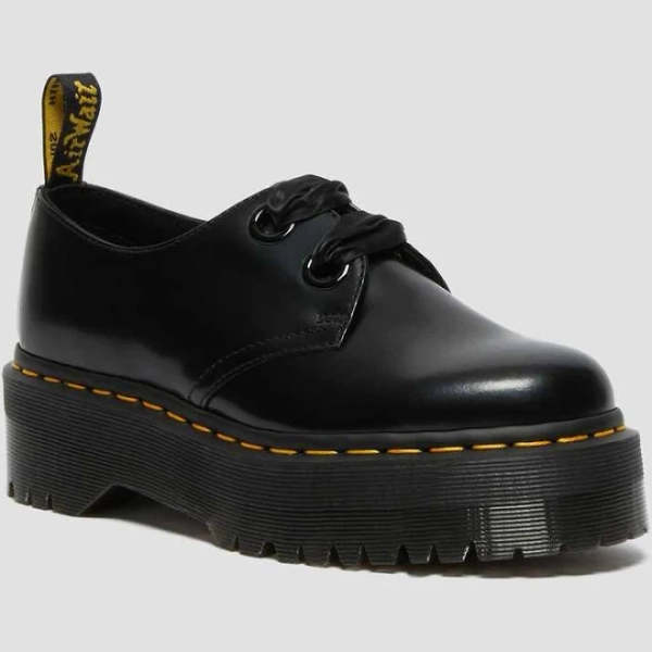Dr. Martens Holly Women's Leather Platform Shoes