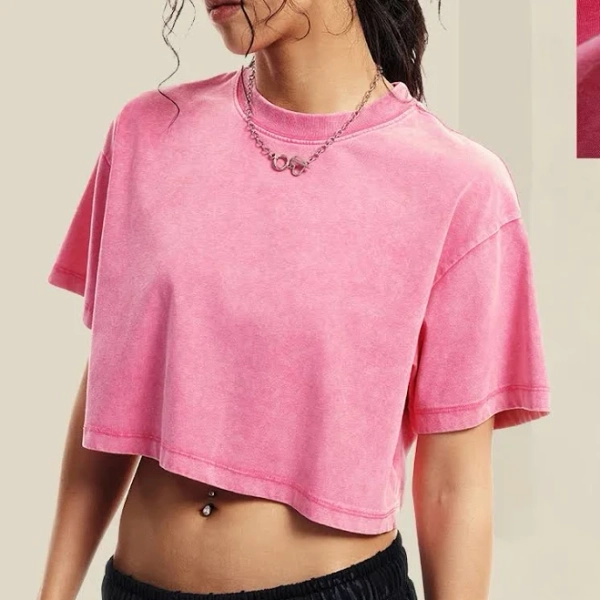 Women's Soft Fabric Crop Top