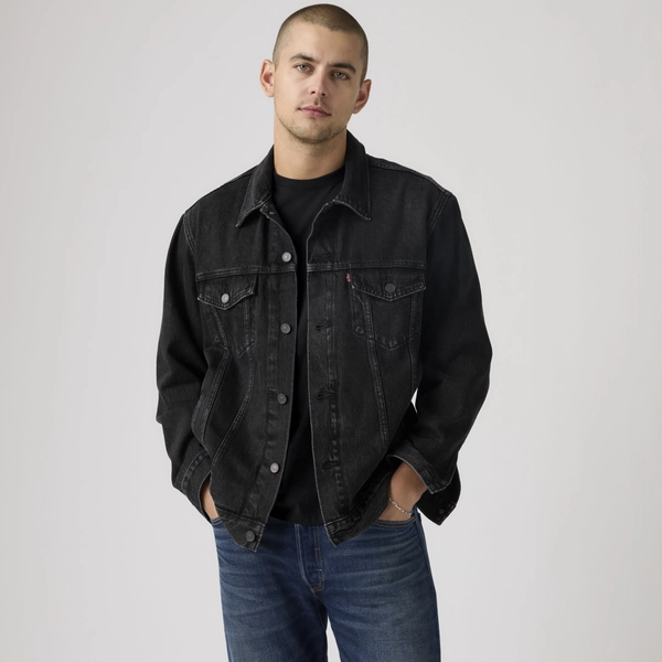 Relaxed Fit Trucker Jacket