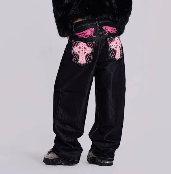 Jaded London Sapphire XL Colossus Jeans