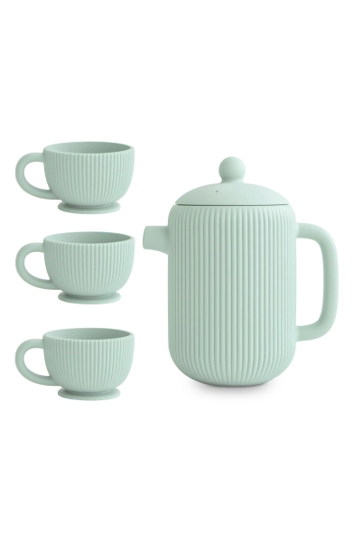 Kids' Silicone Tea Play Set