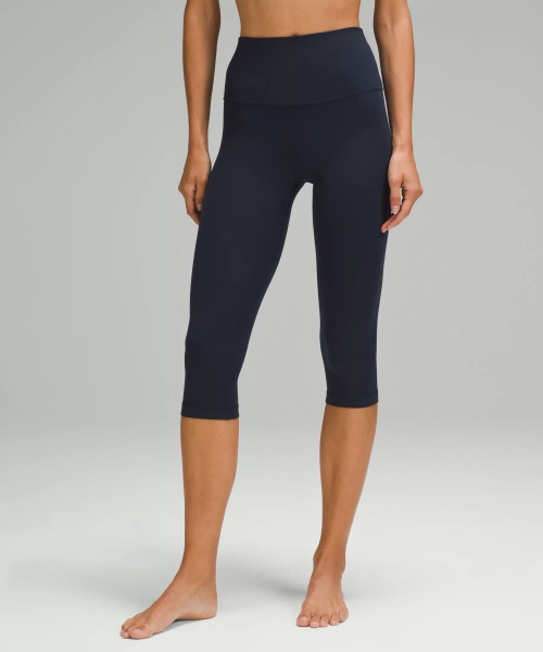 lululemon Align™ High-Rise Crop 17" - True Navy - 20