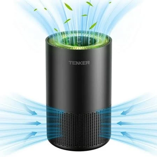 Air Purifiers for Home up to 2300 Sq.ft, Large Air Purifier for Bedroom with Hepa 13 Filter, Remove 99.97%,Black