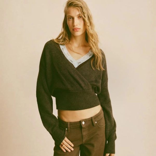 Hold Me Asymmetric Long Sleeve