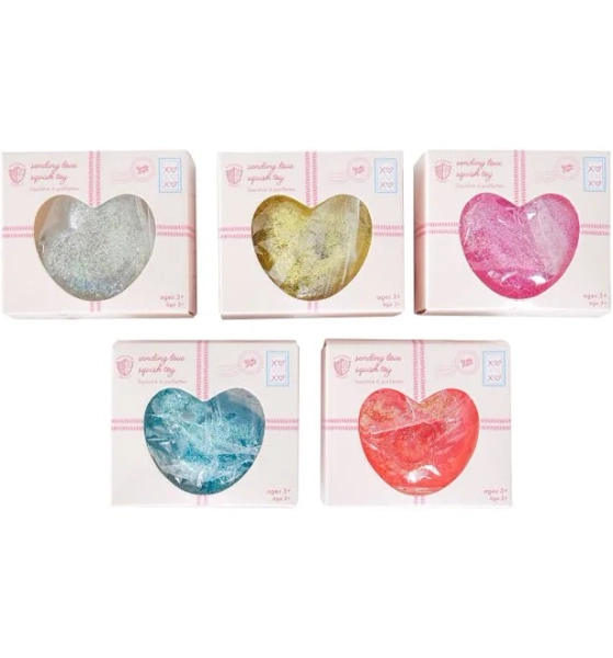 Daydream Society Glittery Heart Squishy