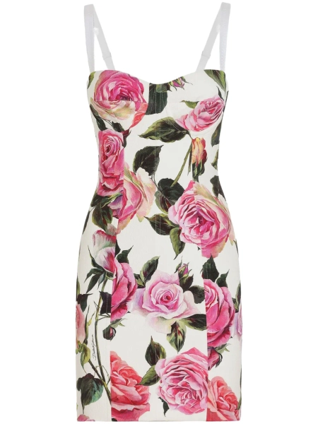 Dolce & Gabbana floral-print mini dress | 46