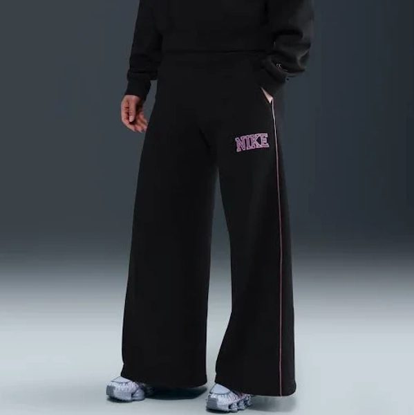 Nike Women's Sportswear Phoenix Fleece Wide-Leg Sweatpants