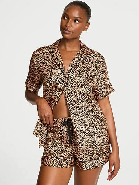 Victoria's Secret Women's Glazed Satin Pajama Set