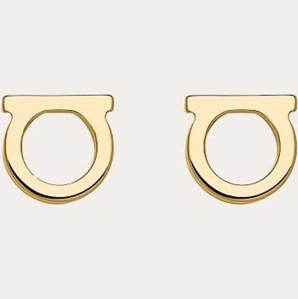 Salvatore Ferragamo Women's Gancini Stud Earrings