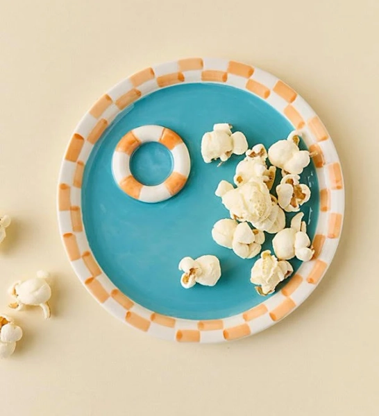 Urban Outfitters Lana Patterned Dessert Plate