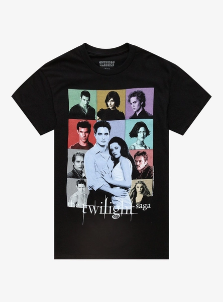 The Twilight Saga Rainbow Portraits T-Shirt