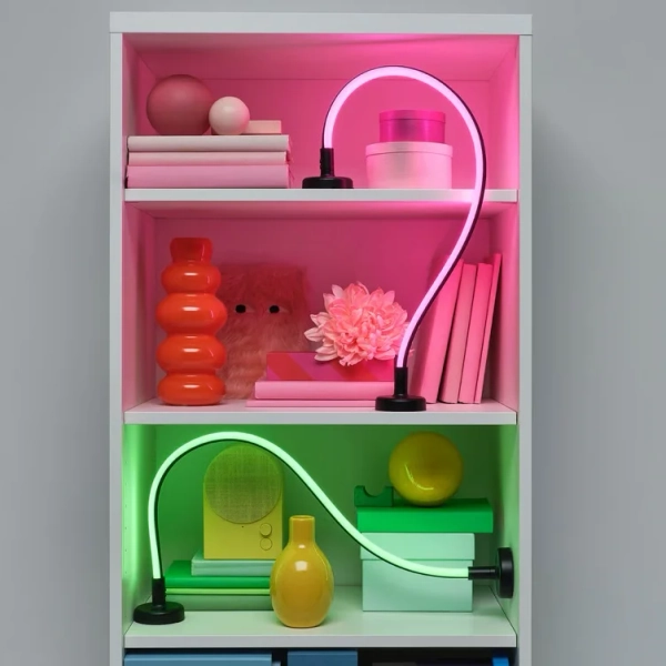 SMÅSNÖRE LED decorative light - dimmable adjustable color