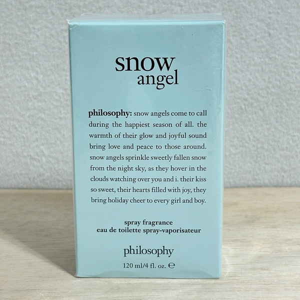 Philosophy SNOW ANGEL 4 oz / 120 ml Eau de Toilette Fragrance NEW SEALED BOX HTF